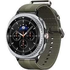 Galaxy Watch8 Classic | 46 мм | Black | Athleisure/Green | S/M, Размер: 46 мм, Цвет: Black, Тип ремешка: Athleisure, Цвет ремешка: Green, Размер ремешка: S/M, Подключение часов: Bluetooth / Wi-Fi